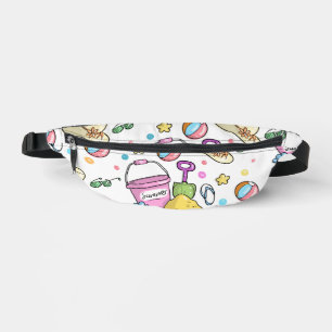 Niedliches Sommerferienmuster Bauchtasche