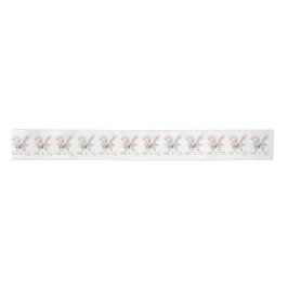 Niedliches Sonnenbad mit Blume Satinband