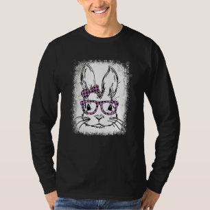 Niedliches Sonnengesicht Rosa Buffalo Karierte Bri T-Shirt