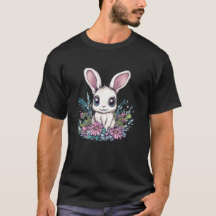 Niedliches Sonnenlicht umgeben von Blume Kunst T-Shirt