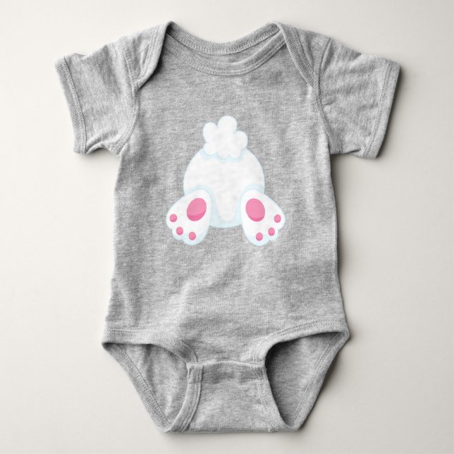 Niedliches sonniges, kleines sonniges, weißes sonn baby strampler (Vorderseite)