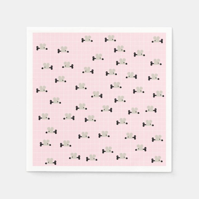 Niedliches Spielzeugpapier Napkins Serviette (Vorderseite)