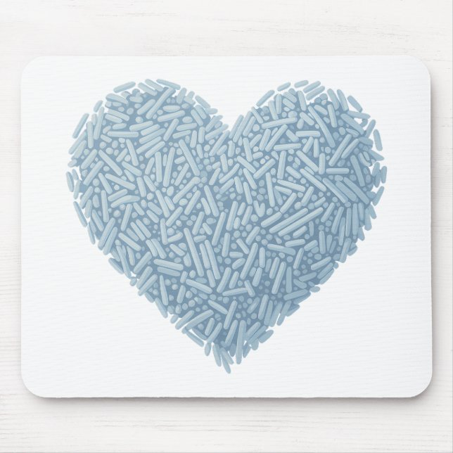 Niedliches Sprinkherz | Baby Sprinkle Mousepad (Vorne)