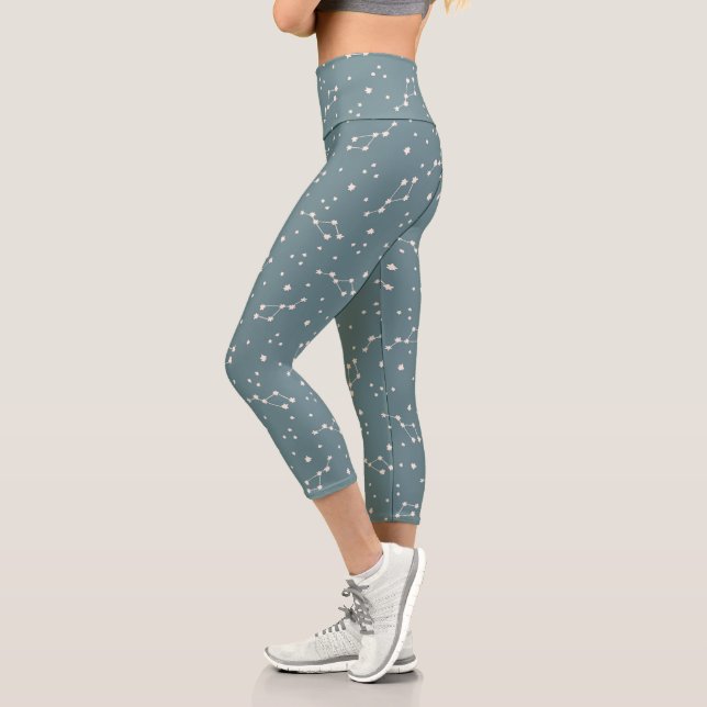 Niedliches Sternbild Capri Leggings (Links)