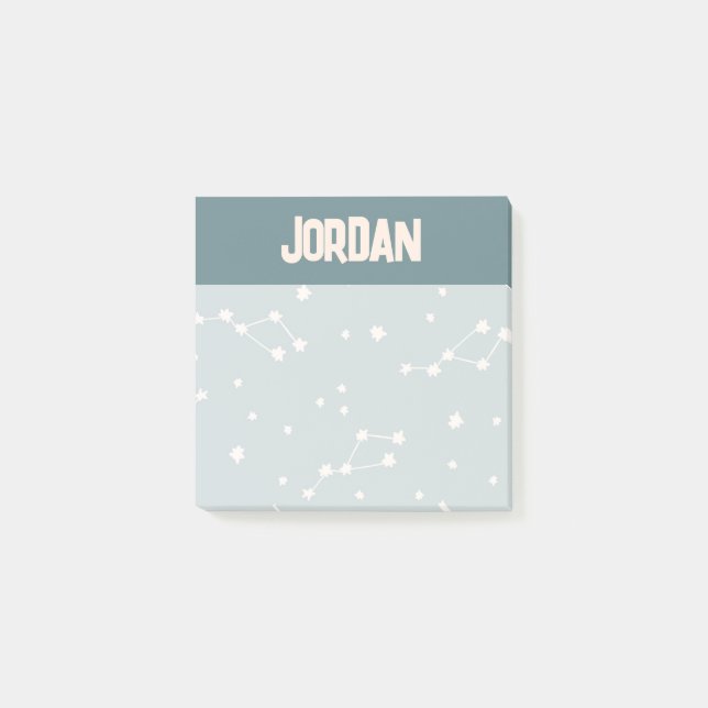 Niedliches Sternbild Post-it Klebezettel (Vorderseite)