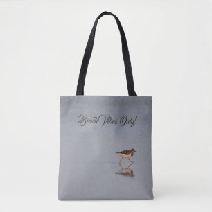 Niedliches Strandangebot Sandpiper Fotografie Typo