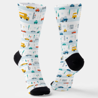 Niedliches Straßenmuster Socken