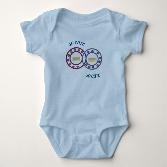 Niedliches Summer Baby Light Strampler (Vorderseite)