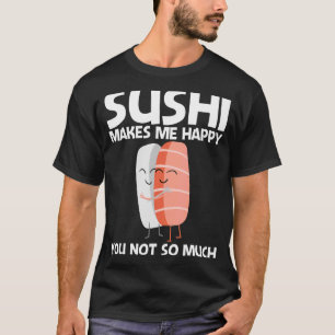 Niedliches Sushi für Männer japanische Küche T-Shirt
