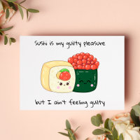 Niedliches Sushi im Kawaii-Stil