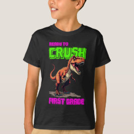 Niedliches T-Rex-T-Shirt der ersten Klasse T-Shirt