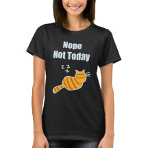 Niedliches T-Shirt einer Katze Schlafen