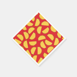 Niedliches Taco Kinder 1. Geburtstag Party Mexikan Serviette