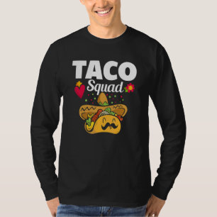 Niedliches Taco Squad mexikanisches Lebensmittelko T-Shirt