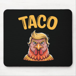 Niedliches Taco Trump hält immer die Finger aus de Mousepad