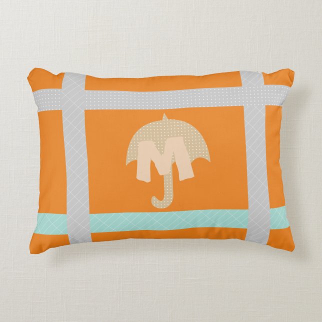 Niedliches Tape it up Bright Paper Regenschirm Dekokissen (Vorderseite)