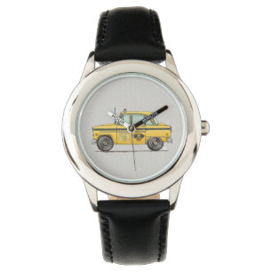 Niedliches Taxi-Fahrerhaus Armbanduhr