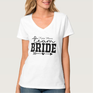 Niedliches Team Bride - individuell anpassbare Hoc T-Shirt