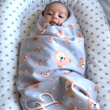 Niedliches Teddy-Bärenmuster Personalisiert