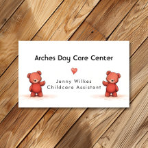 Niedliches Teddy Bear Daycare Center Babysitten