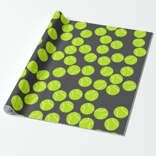 Niedliches Tenniswrapping Geschenkpapier