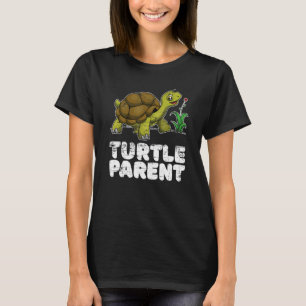 Niedliches Tier Besitzer Schildkröteneltern Turt T-Shirt