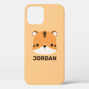 Niedliches Tiger mit Personalisiertem Namen Case-Mate iPhone Hülle