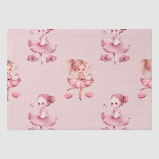 Niedliches Tissue Paper für das Design der Balleri Seidenpapier (Vorderseite)