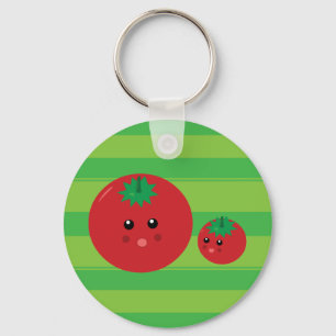 Niedliches Tomaten Schlüsselanhänger