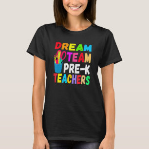 Niedliches Traumteam - Vorschullehrer zurück in di T-Shirt