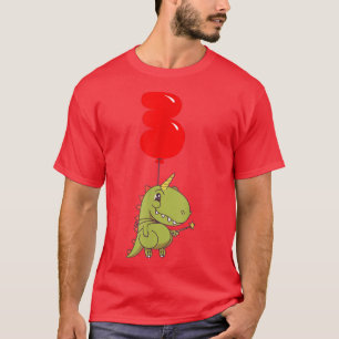 Niedliches TRe Fairy3rd BirthdayKids Balloon Party T-Shirt