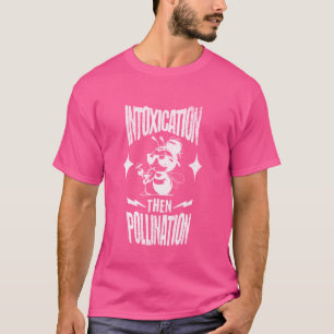 Niedliches Trinken Bienenzucht Alkohol Lover Apiar T-Shirt