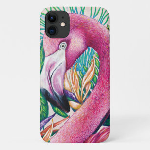 Niedliches tropisches Rosa Flamingo IPhone / IPad Case-Mate iPhone Hülle