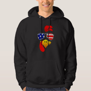 Niedliches türkisches Gesicht Erntedank Amerikanis Hoodie