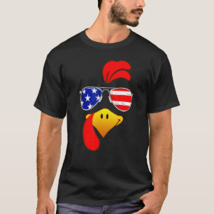 Niedliches türkisches Gesicht Erntedank Amerikanis T-Shirt