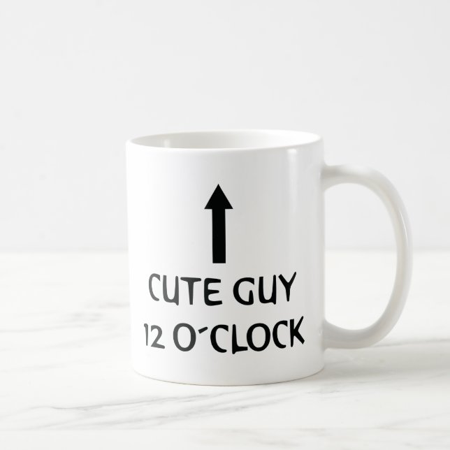 niedliches Typ 12 o´clock Kaffeetasse (Rechts)