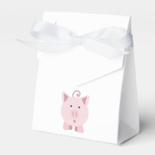 Niedliches überraschtes Schwein Geschenkschachtel