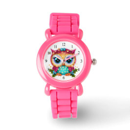 Niedliches und Adorable Kawaii Baby Owl Armbanduhr
