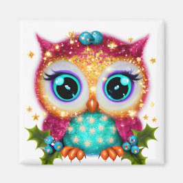 Niedliches und Adorable Kawaii Baby Owl Magnet