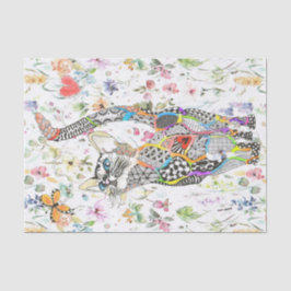 Niedliches und farbiges Tissue Paper Seidenpapier