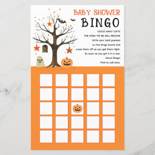 Niedliches und leckeres Halloween Baby Shower Bing