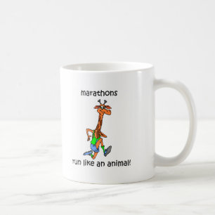 Niedliches und lustiges Marathon Tasse