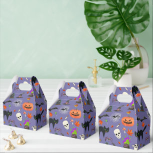 Niedliches und spöttisches Halloween Geschenkschachtel