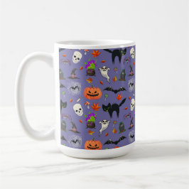 Niedliches und spöttisches Halloween Kaffeetasse