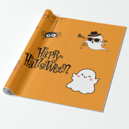 Niedliches und unheimlich Halloween Geschenkpapier