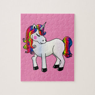 NIEDLICHES UNICORN 8X10 JIGSAW-Puzzle Puzzle