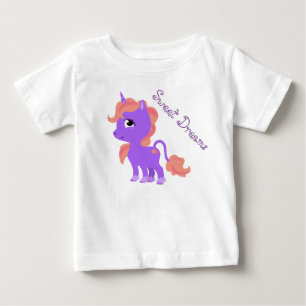 Niedliches Unicorn Baby T-shirt