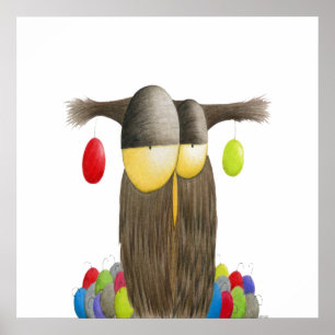 Niedliches Urlaubskuchen Poster