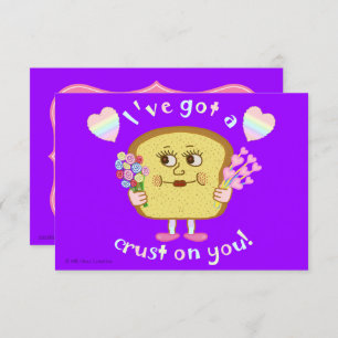 Niedliches Valentine Brot Pub Kinder Unterricht Einladung