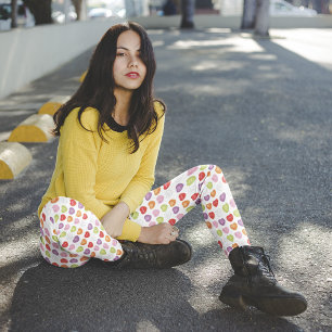 Niedliches Valentinisches Hörmuster Leggings